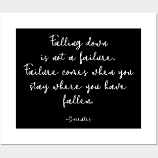 Failure Quote Posters and Art